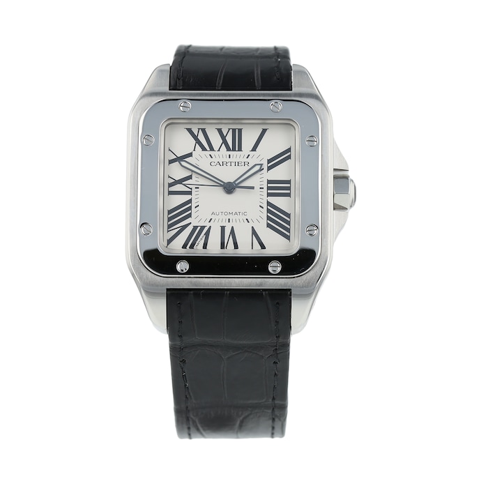 Pre-Owned Cartier Santos 100 Mens Watch W20073X8/2656
