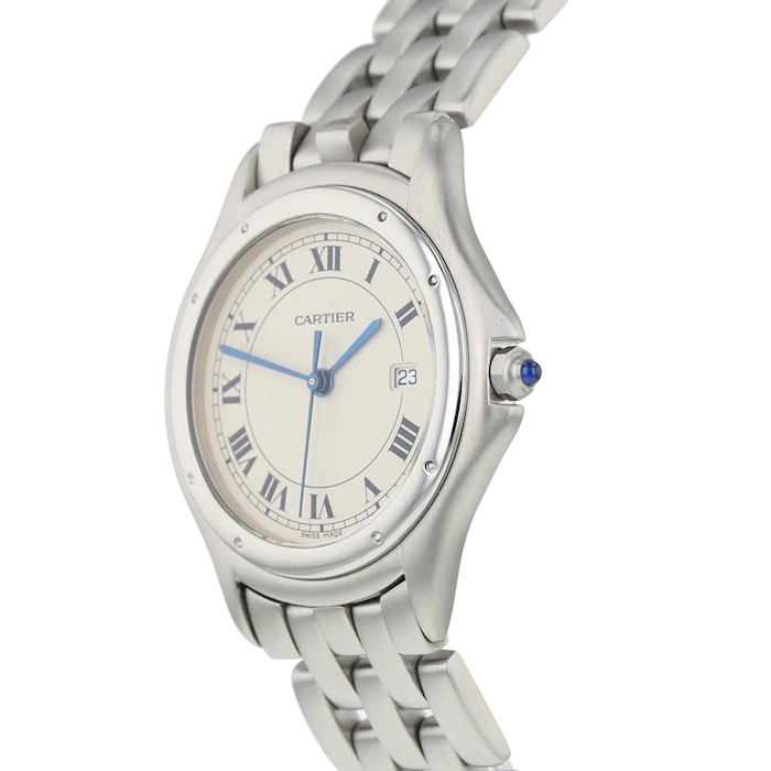 Pre-Owned Cartier Cougar Ladies Watch W35002F5/987904