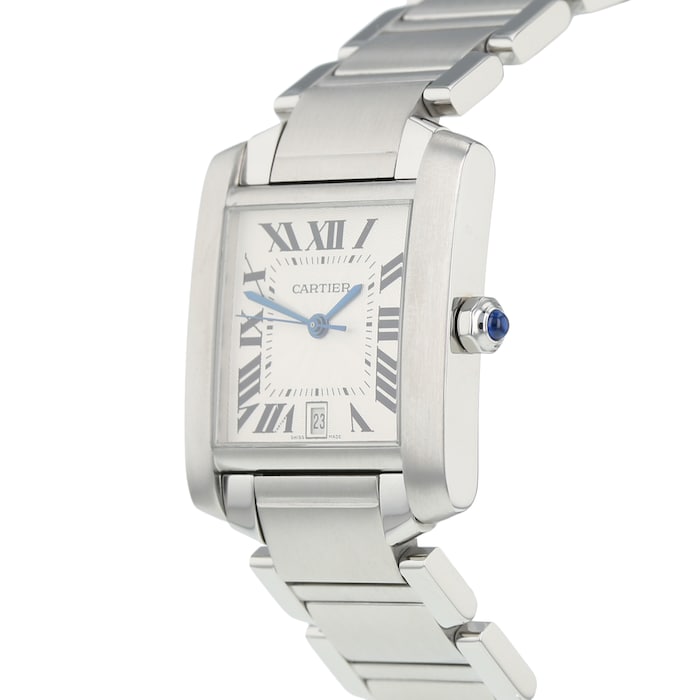 Pre-Owned Cartier Tank Francaise Mens Watch W51002Q3/2302