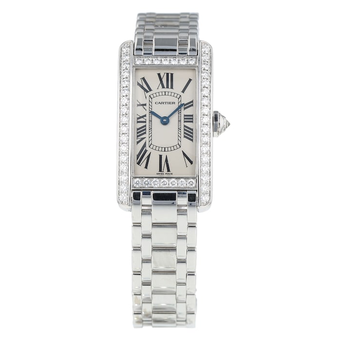 Pre-Owned Cartier Pre-Owned Cartier Tank Americaine Ladies Watch WB7073L1/2489