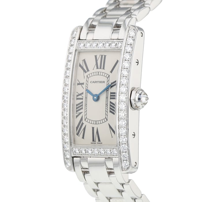 Pre-Owned Cartier Tank Americaine Ladies Watch WB7073L1/2489