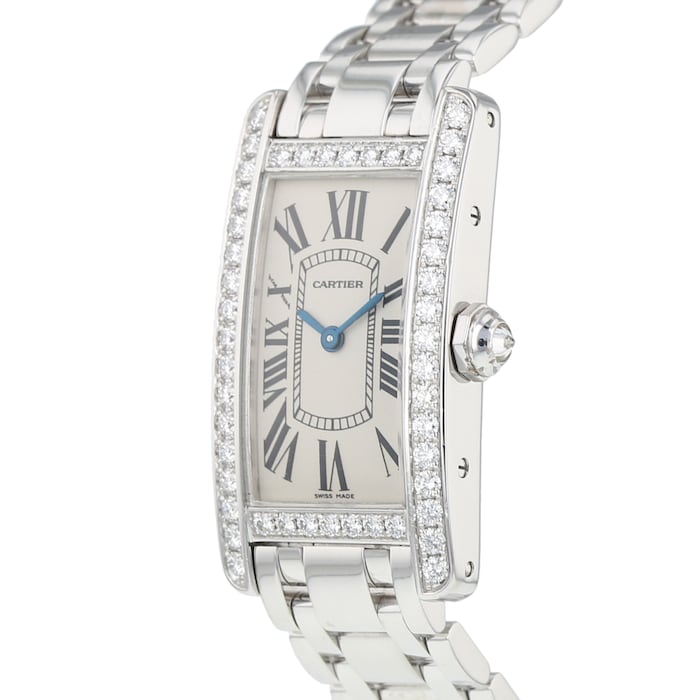 Pre-Owned Cartier Pre-Owned Cartier Tank Americaine Ladies Watch WB7073L1/2489