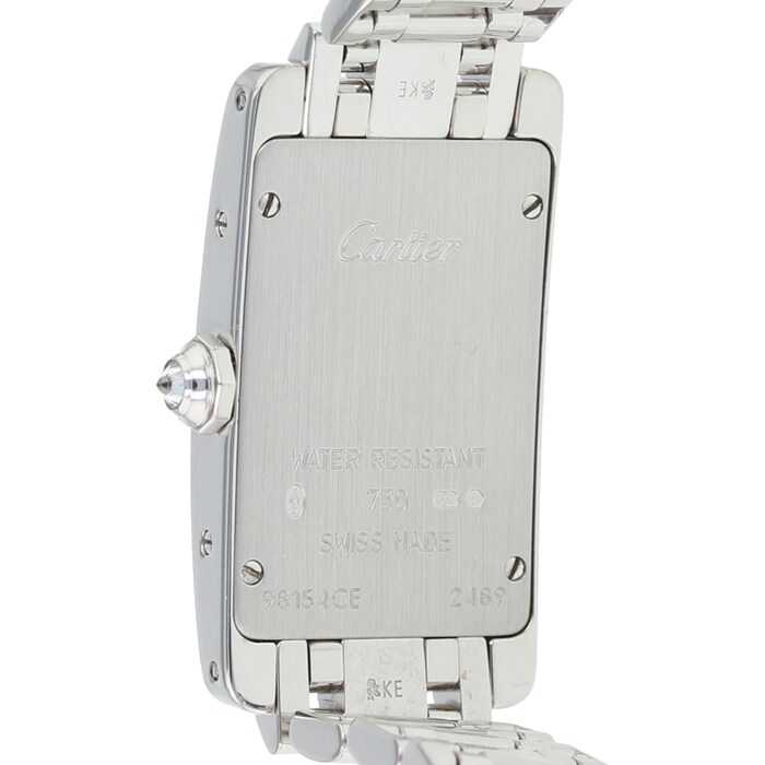Pre-Owned Cartier Tank Americaine Ladies Watch WB7073L1/2489