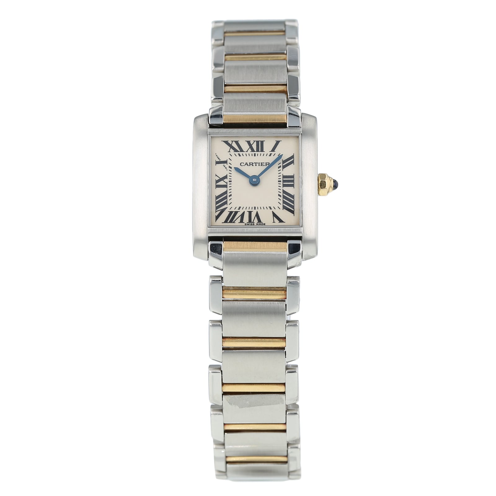 Pre Owned Cartier Pre Owned Cartier Tank Francaise Ladies Watch