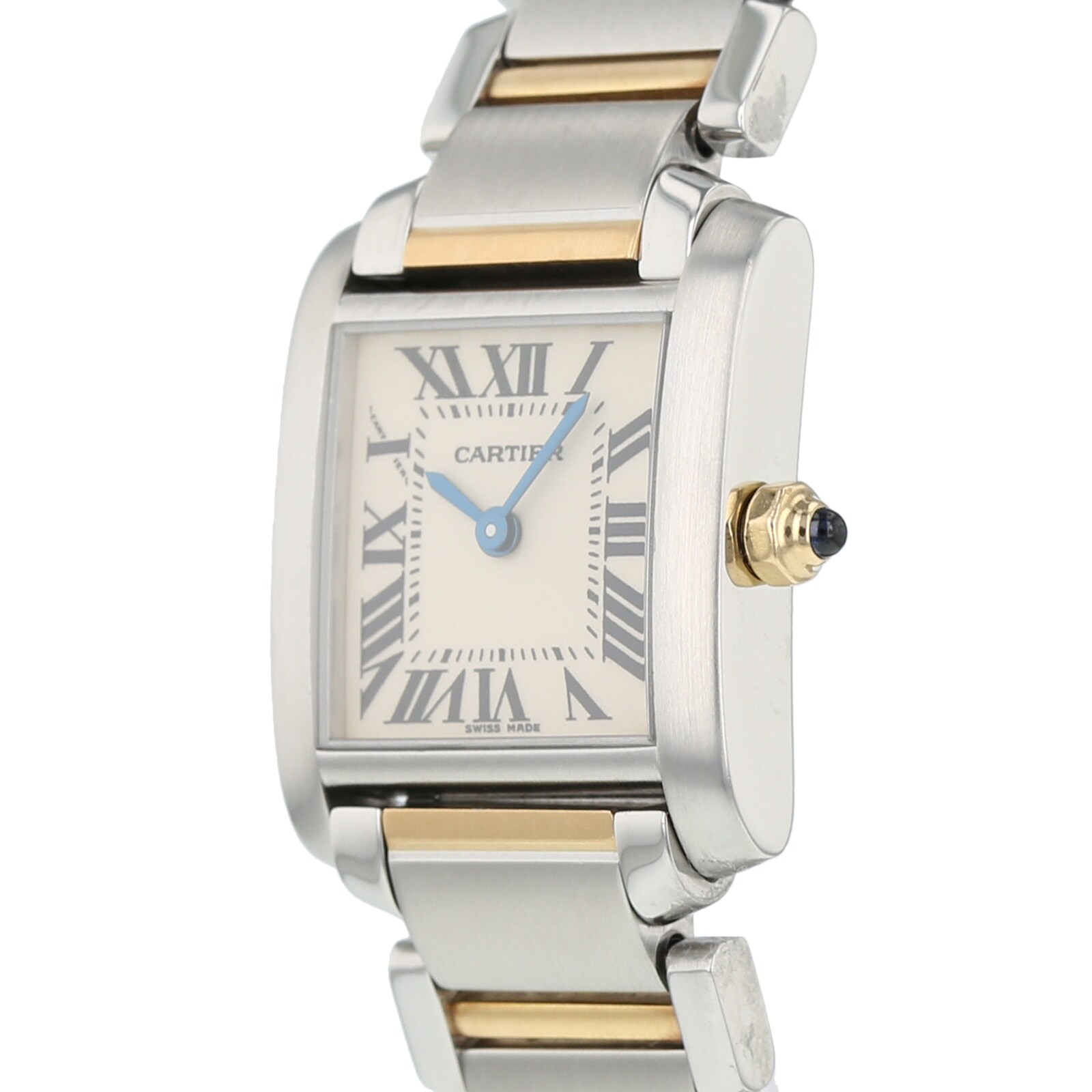 Pre Owned Cartier Pre Owned Cartier Tank Francaise Ladies Watch