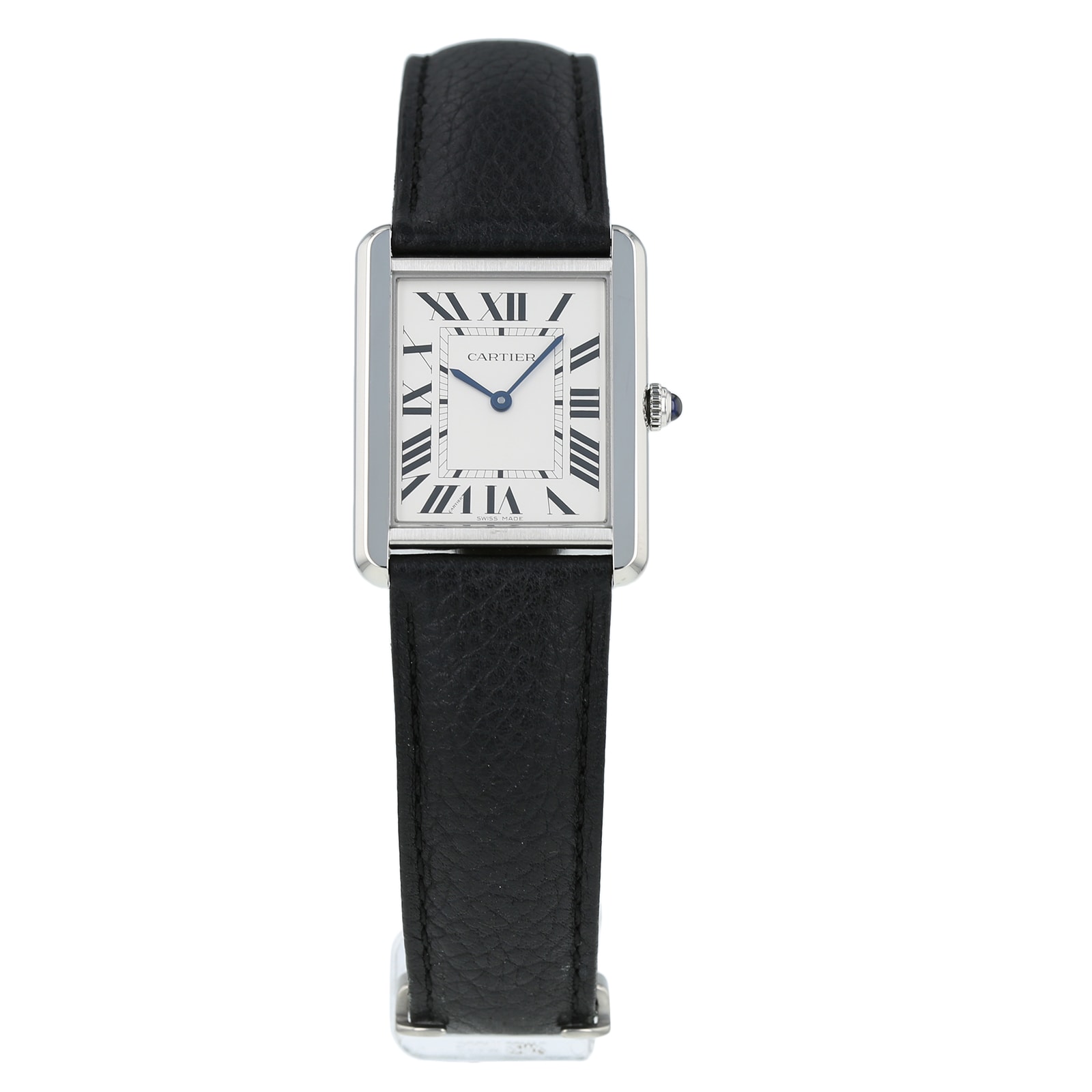 Pre Owned Cartier Pre Owned Cartier Tank Solo Mens Watch WSTA0028