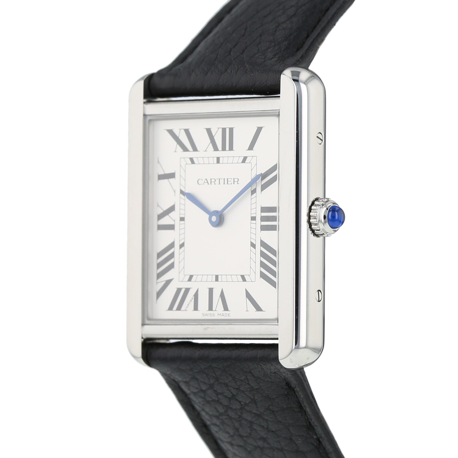 Pre Owned Cartier Pre Owned Cartier Tank Solo Mens Watch WSTA0028