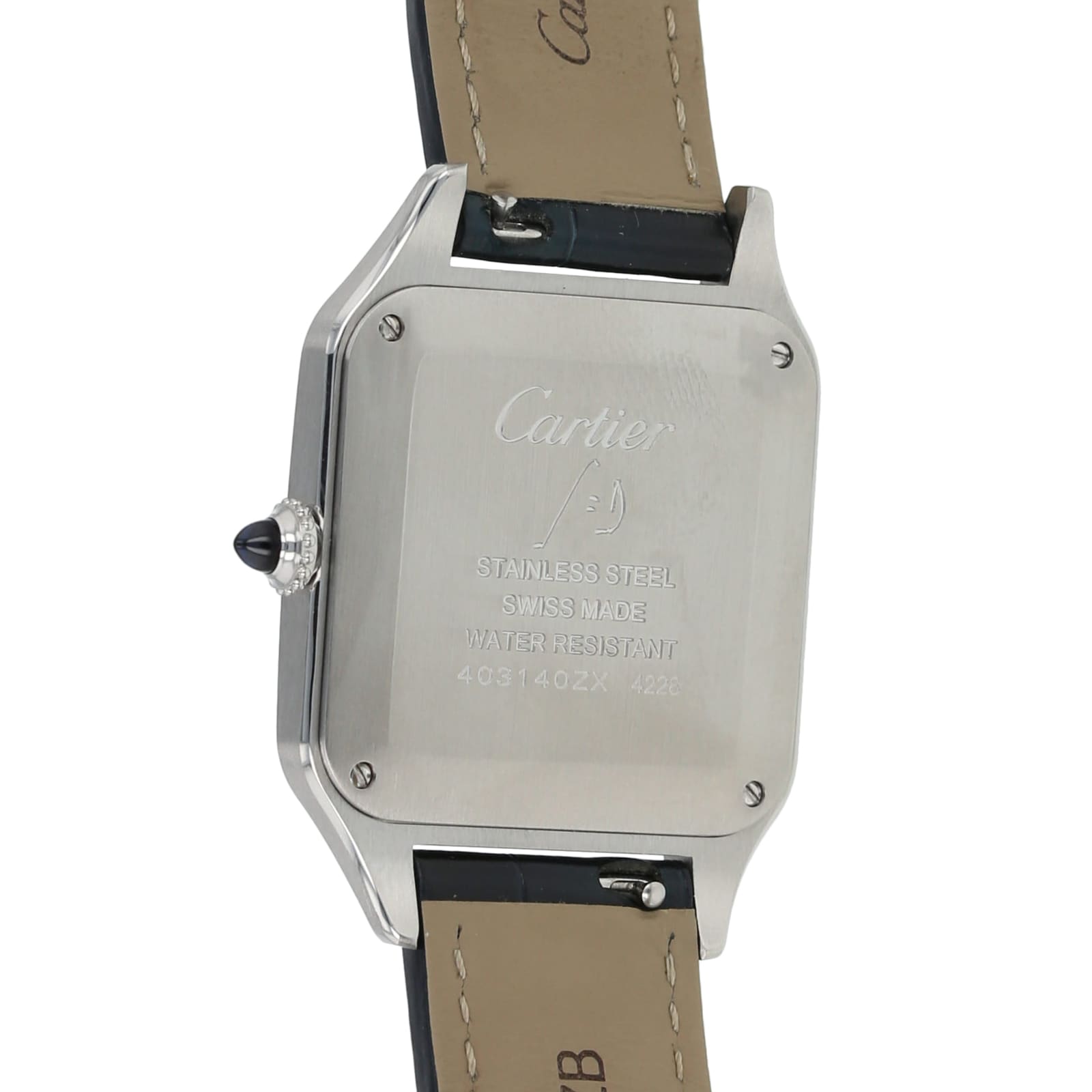 Pre Owned Cartier Pre Owned Cartier Santos Dumont Mens Watch