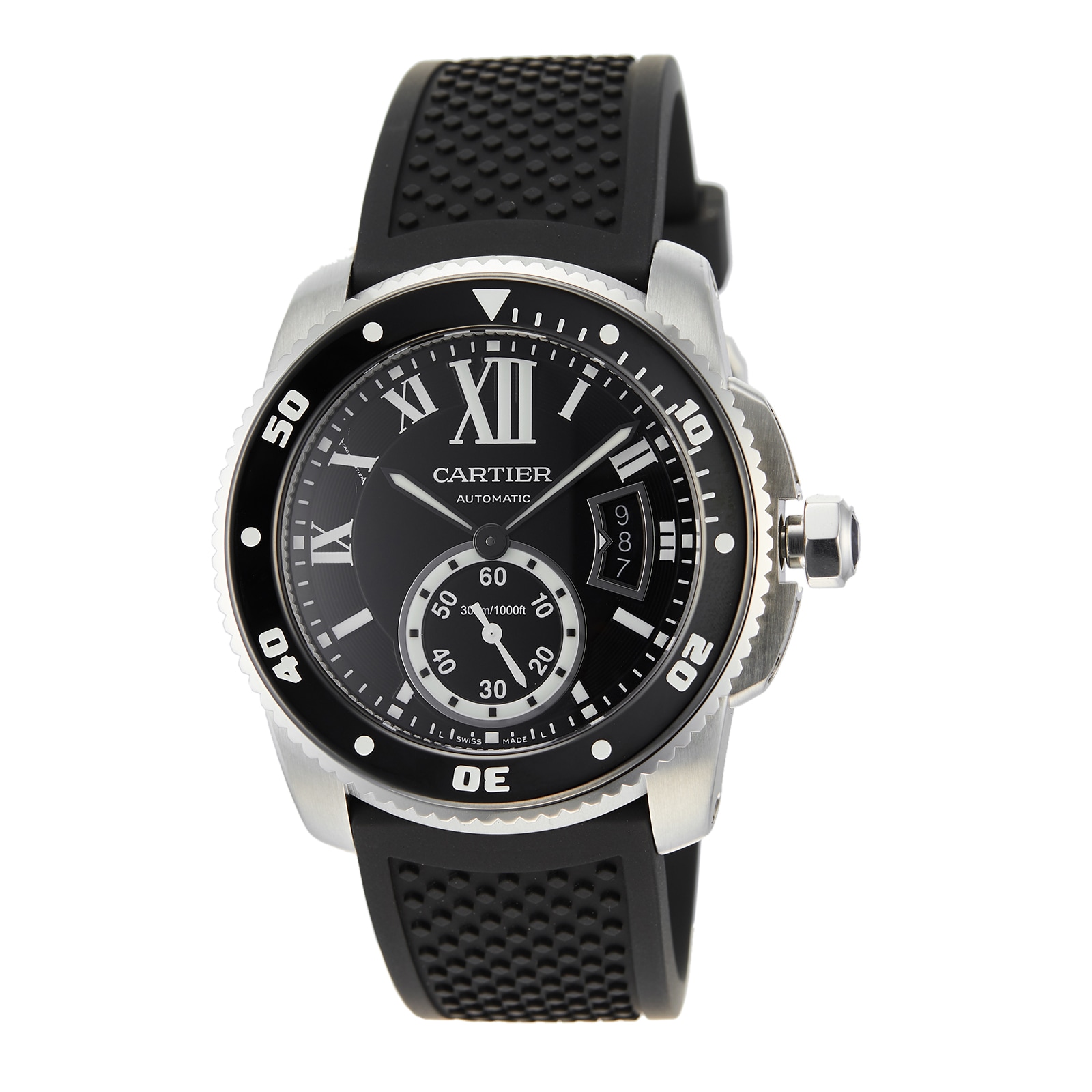 Cartier diver outlet black