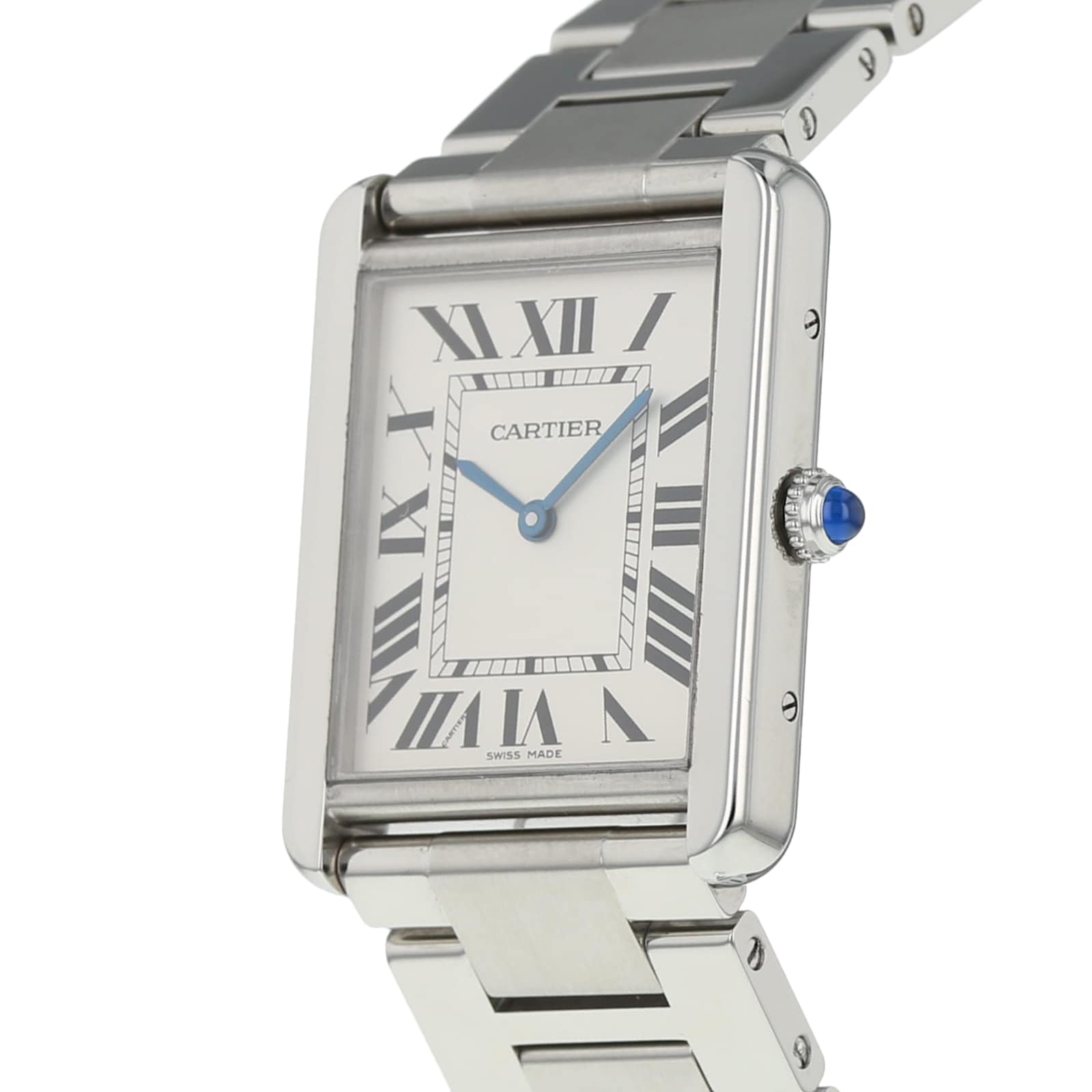 Pre Owned Cartier Pre Owned Cartier Tank Solo Large Mens Watch