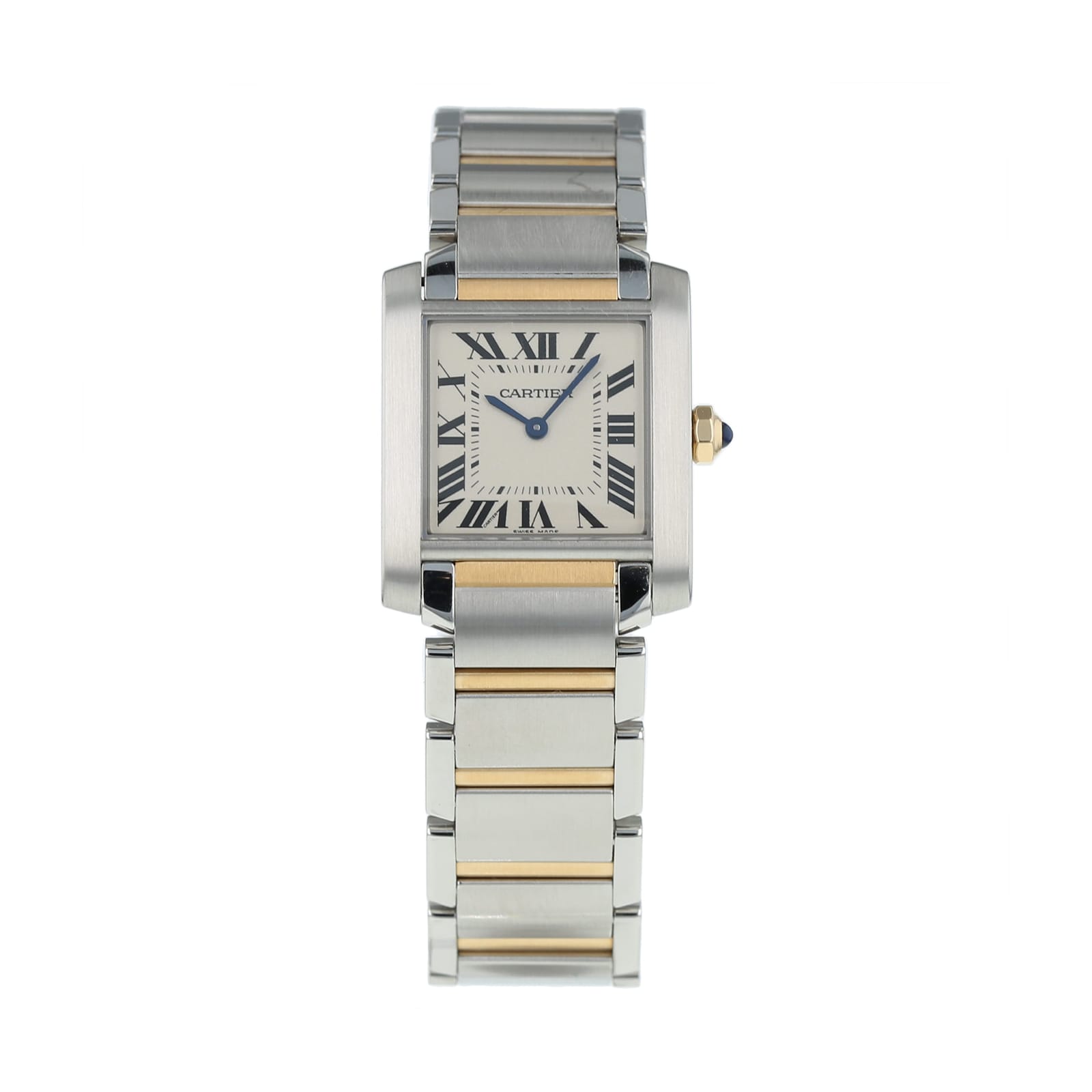 Pre Owned Cartier Pre Owned Cartier Tank Francaise Ladies Watch