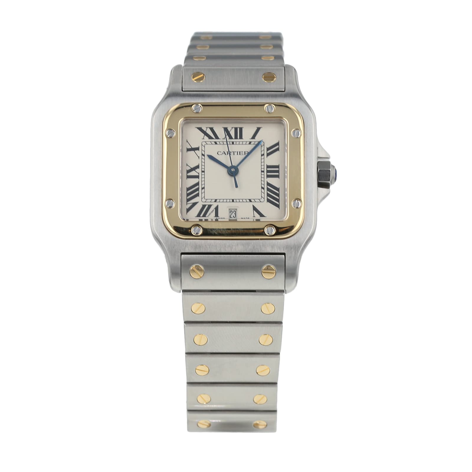 Pre owned cartier santos watch new arrivals