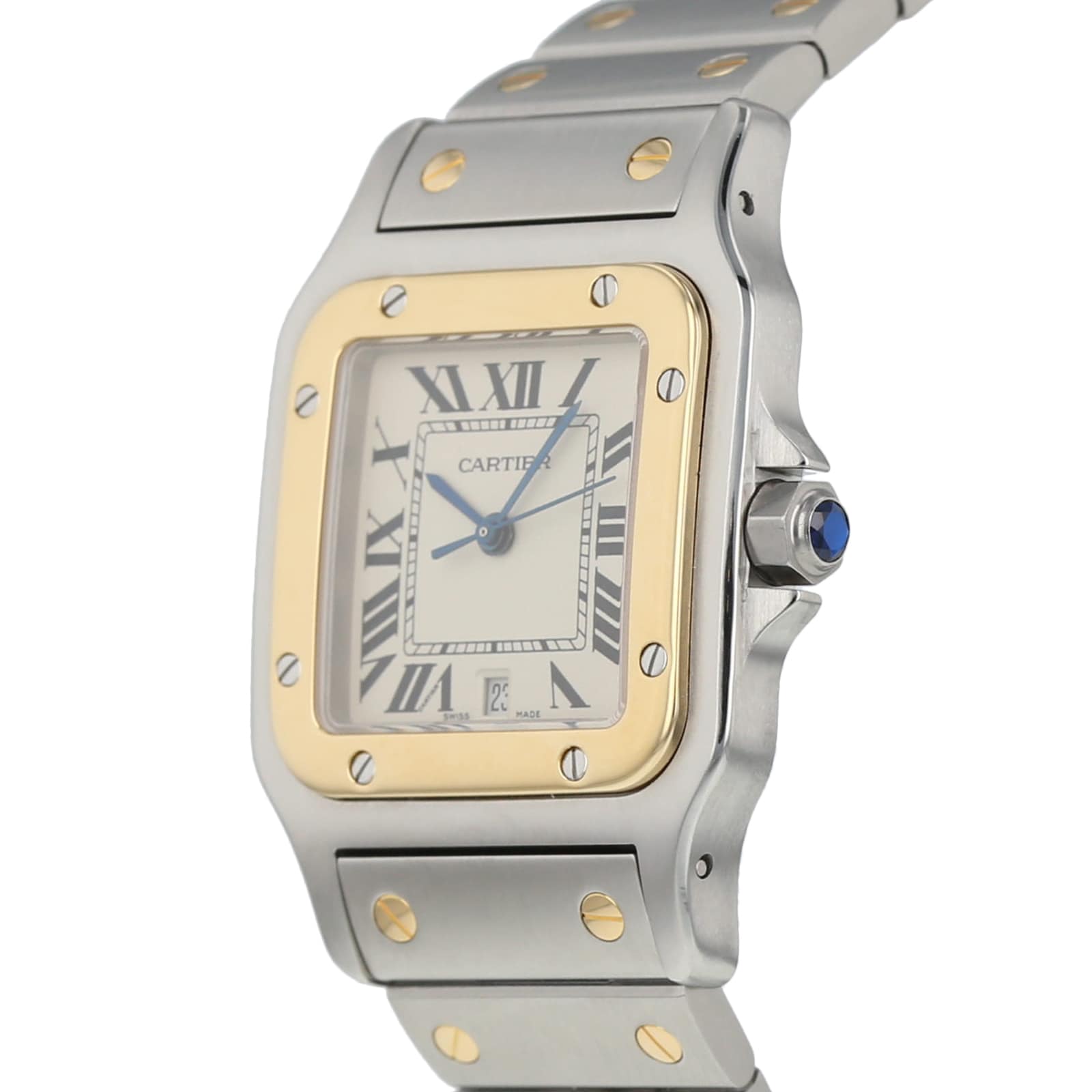 Pre Owned Cartier Pre Owned Cartier Santos Galbee Mens Watch