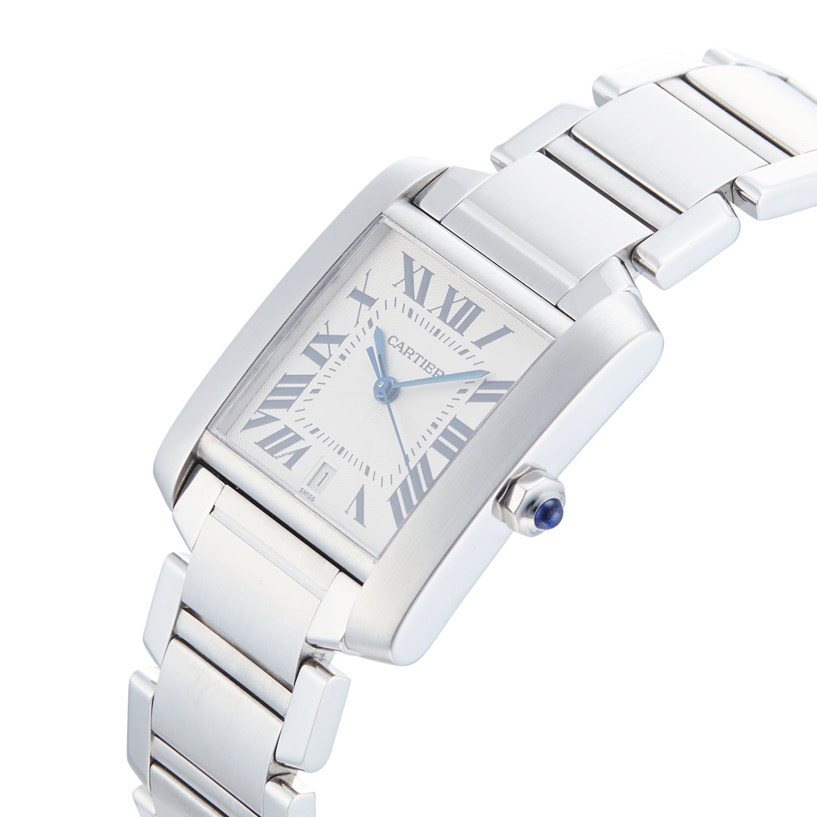 Pre-Owned Cartier Tank Francaise Mens Watch W51002Q3