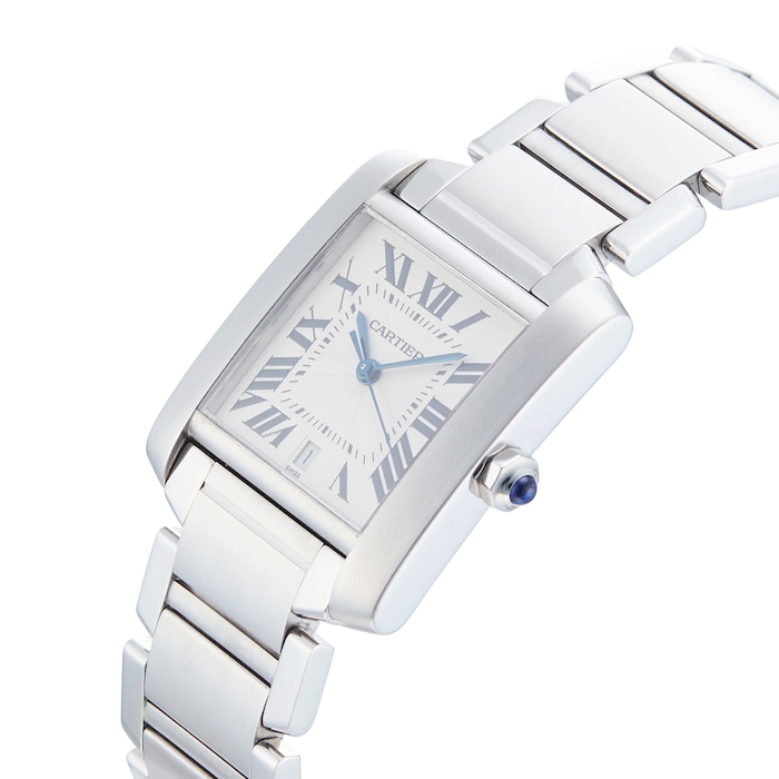 Pre-Owned Cartier Pre-Owned Cartier Tank Francaise Mens Watch W51002Q3