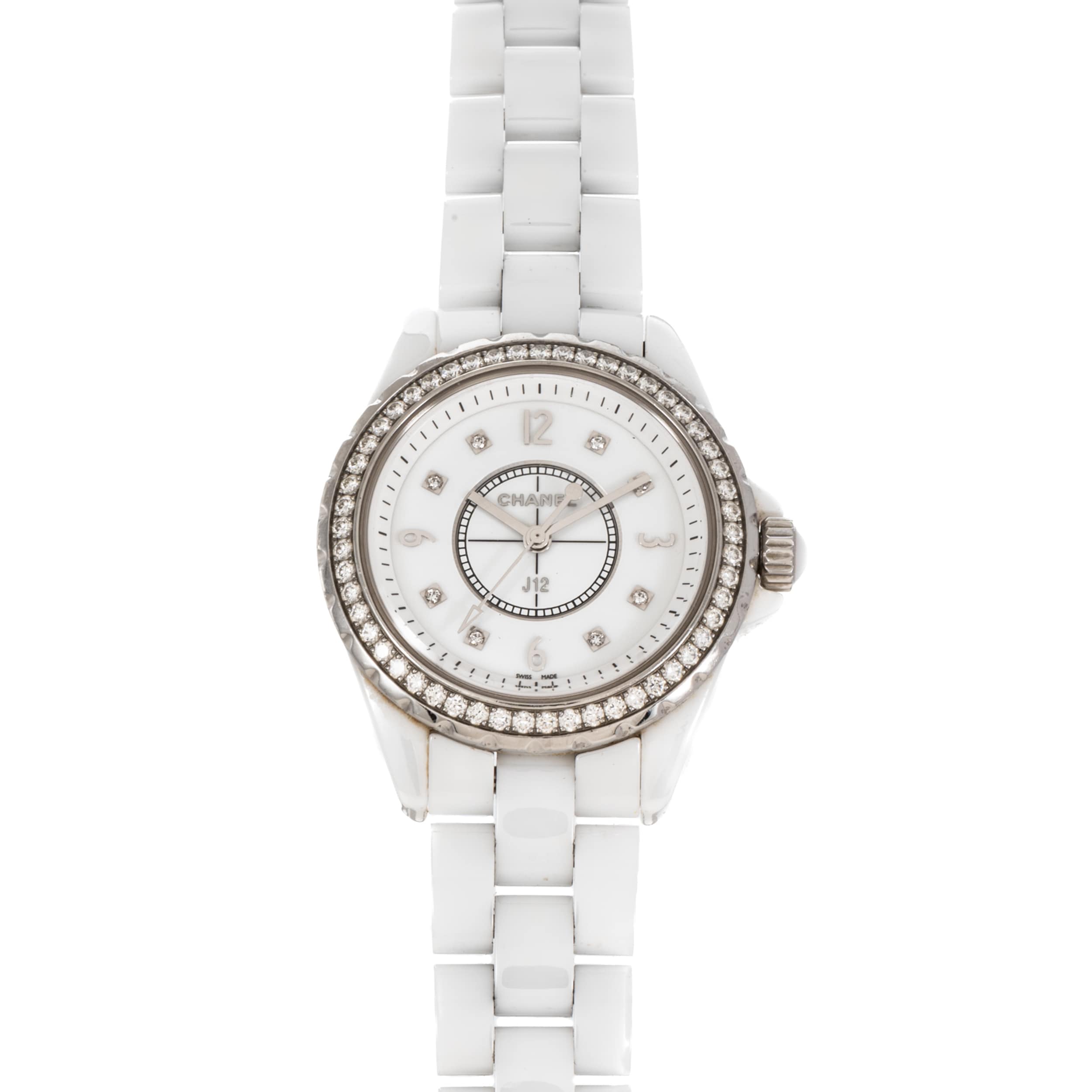 Chanel watch with outlet diamonds