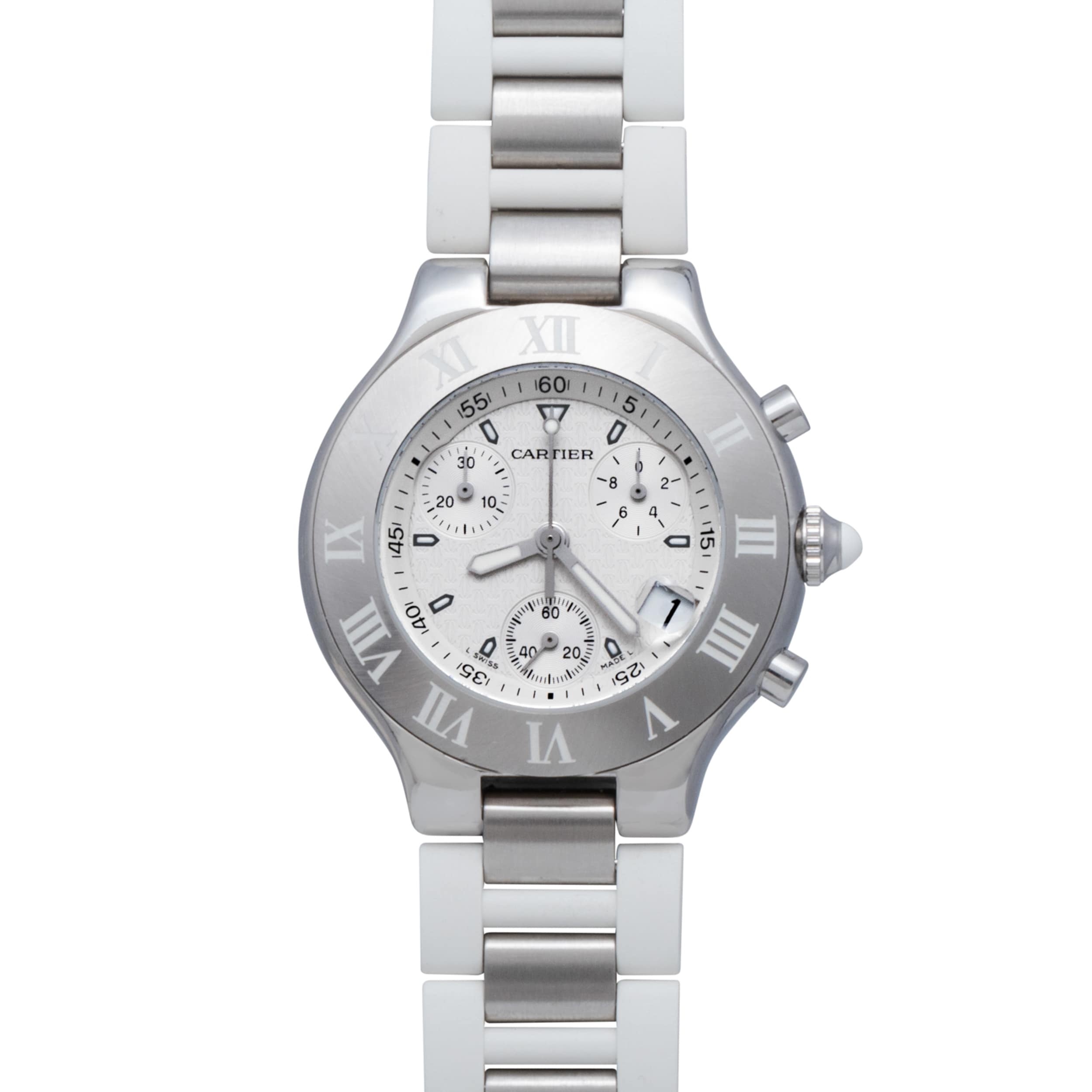 Pre-Owned Cartier Must 21 Chronoscaph 807093LX/NONE | Mayors