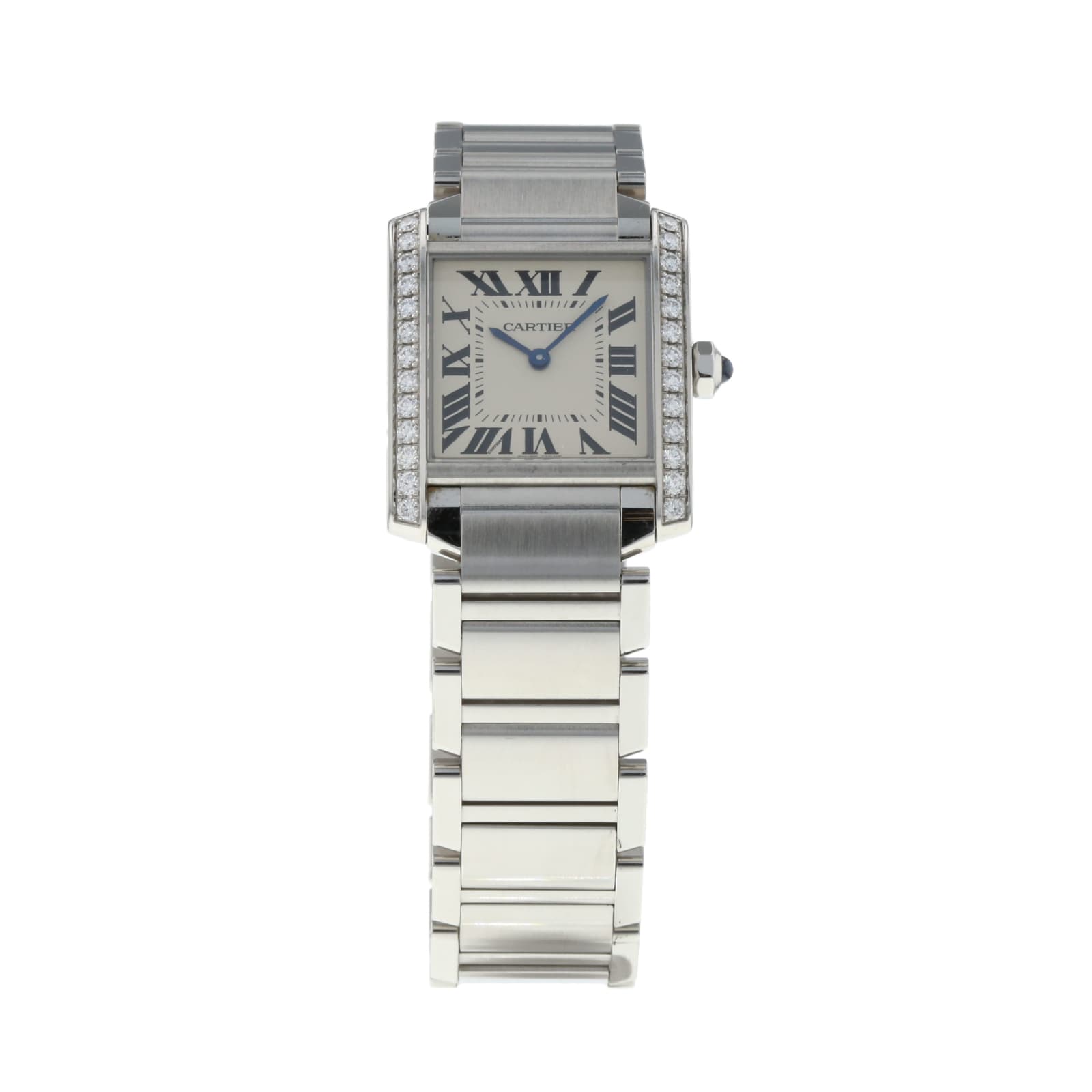 Pre Owned Cartier Pre Owned Cartier Tank Francaise Ladies Watch