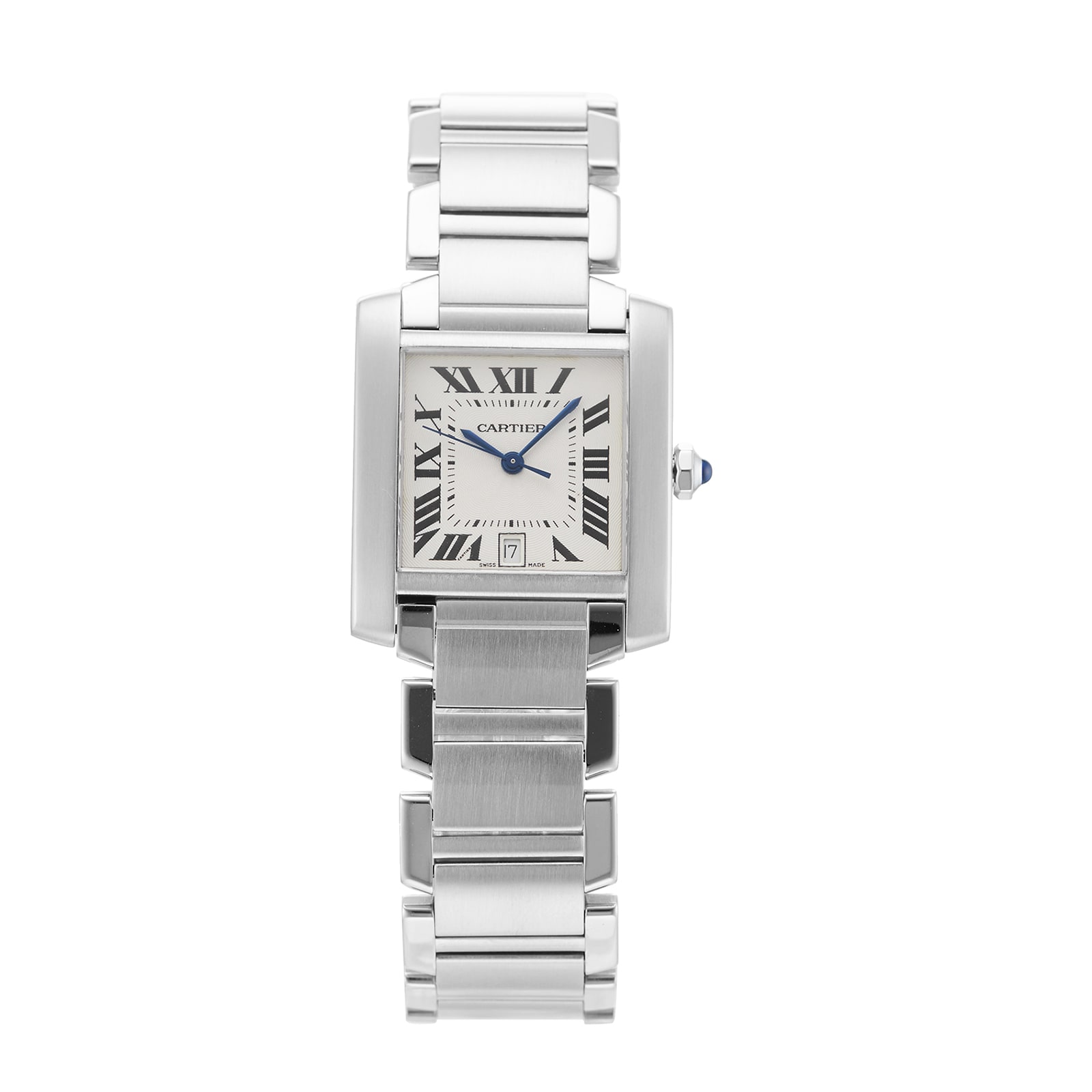 Pre-Owned Cartier Tank Francaise Mens Watch W51002Q3