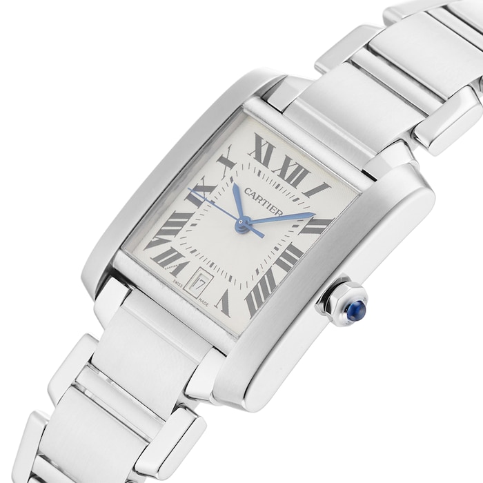 Pre-Owned Cartier Tank Francaise Mens Watch W51002Q3