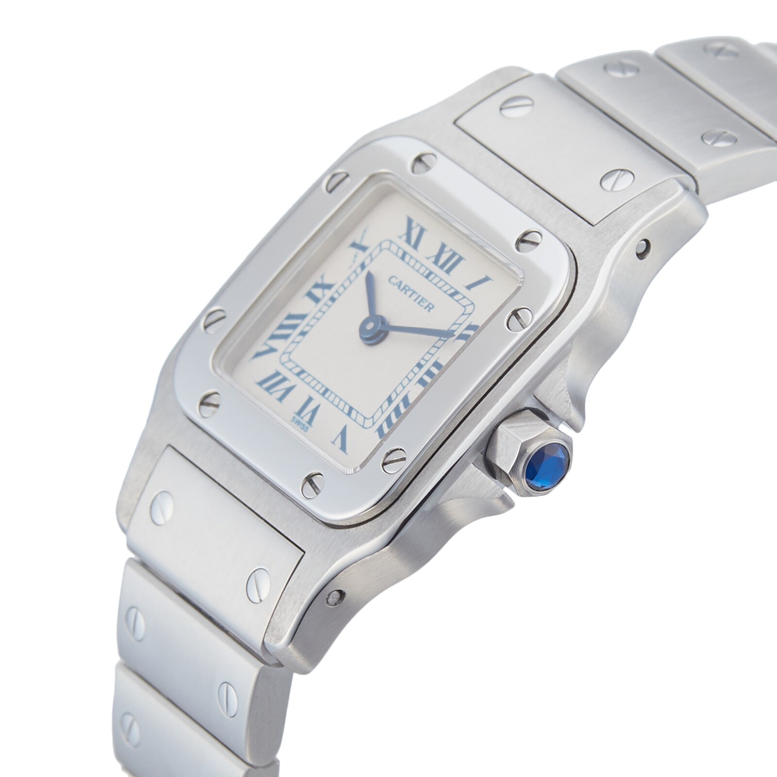 Pre-Owned Cartier Santos Galbee Ladies Watch W20017D6