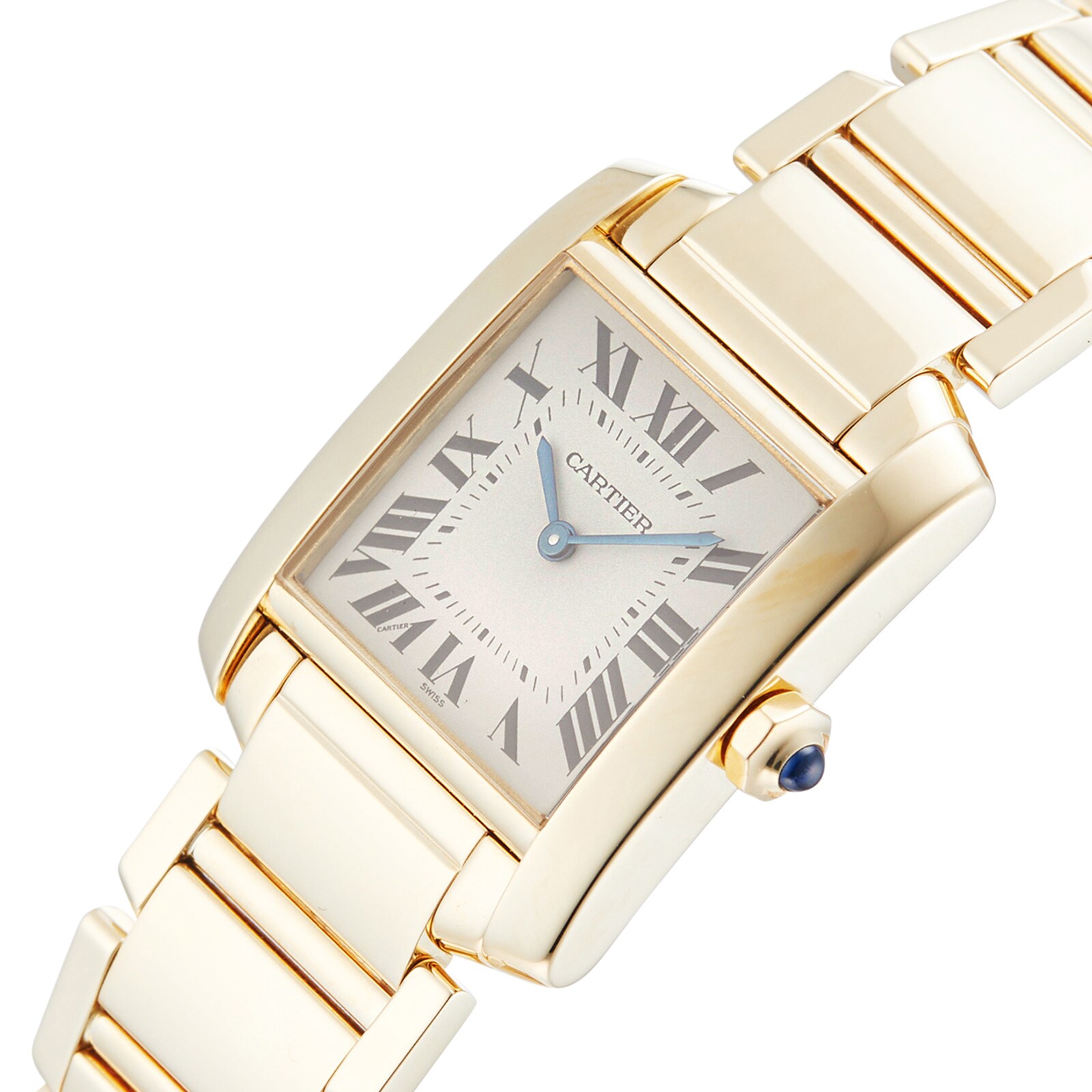 Cartier tank francaise pre owned hotsell