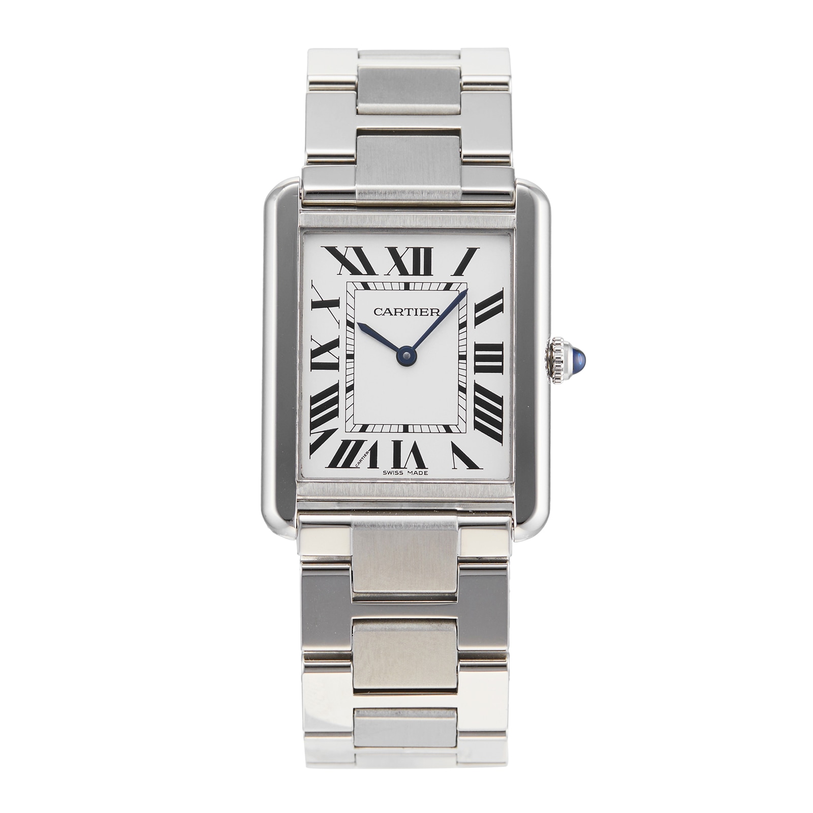 Pre Owned Cartier Pre Owned Cartier Tank Solo Large Mens Watch