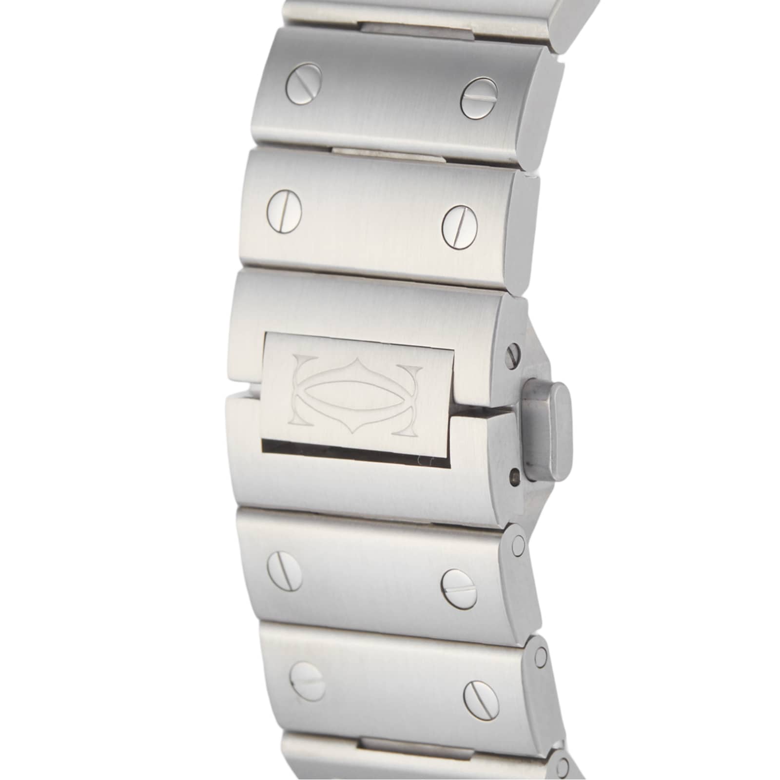 Pre-Owned Cartier Santos de 40mm Large Model Automatic Stainless Steel WSSA0018 Pre-Owned Cartier Santos de 40mm Large Model Automatic Stainless Steel WSSA0018