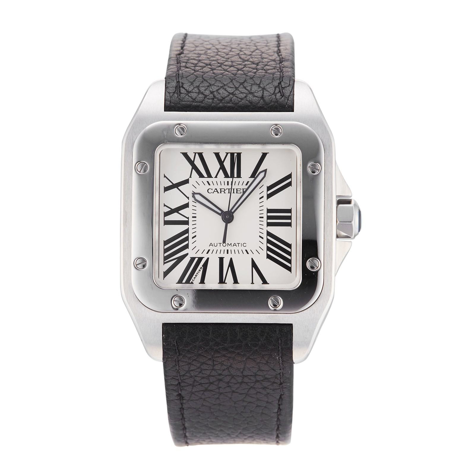 Pre-Owned Cartier Santos de 100 Mens Watch W20073X8