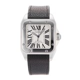 Pre-Owned Cartier Santos de 100 Mens Watch W20073X8