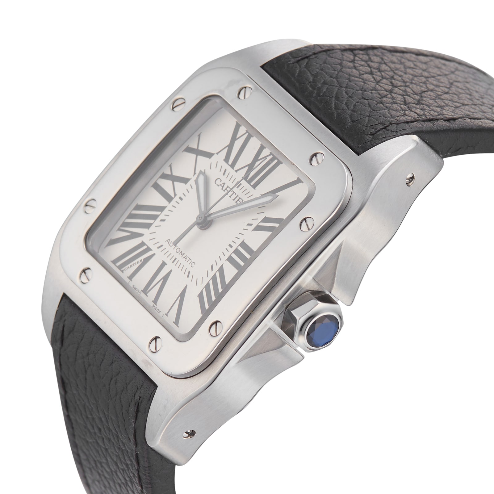 Pre-Owned Cartier Santos de 100 Mens Watch W20073X8