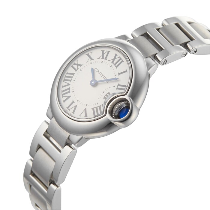 Pre-Owned Cartier Ballon Blue De Ladies Watch W69010Z4