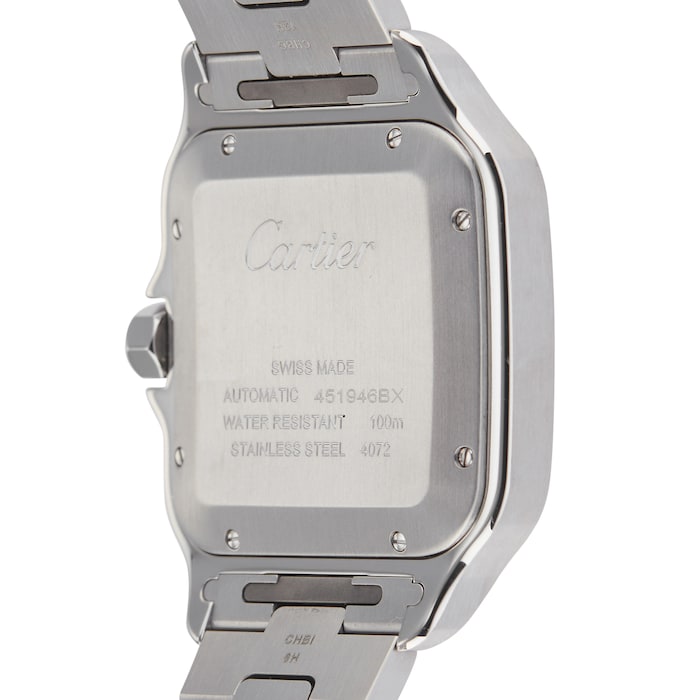 Pre-Owned Cartier Santos De Mens Watch W2SA0009