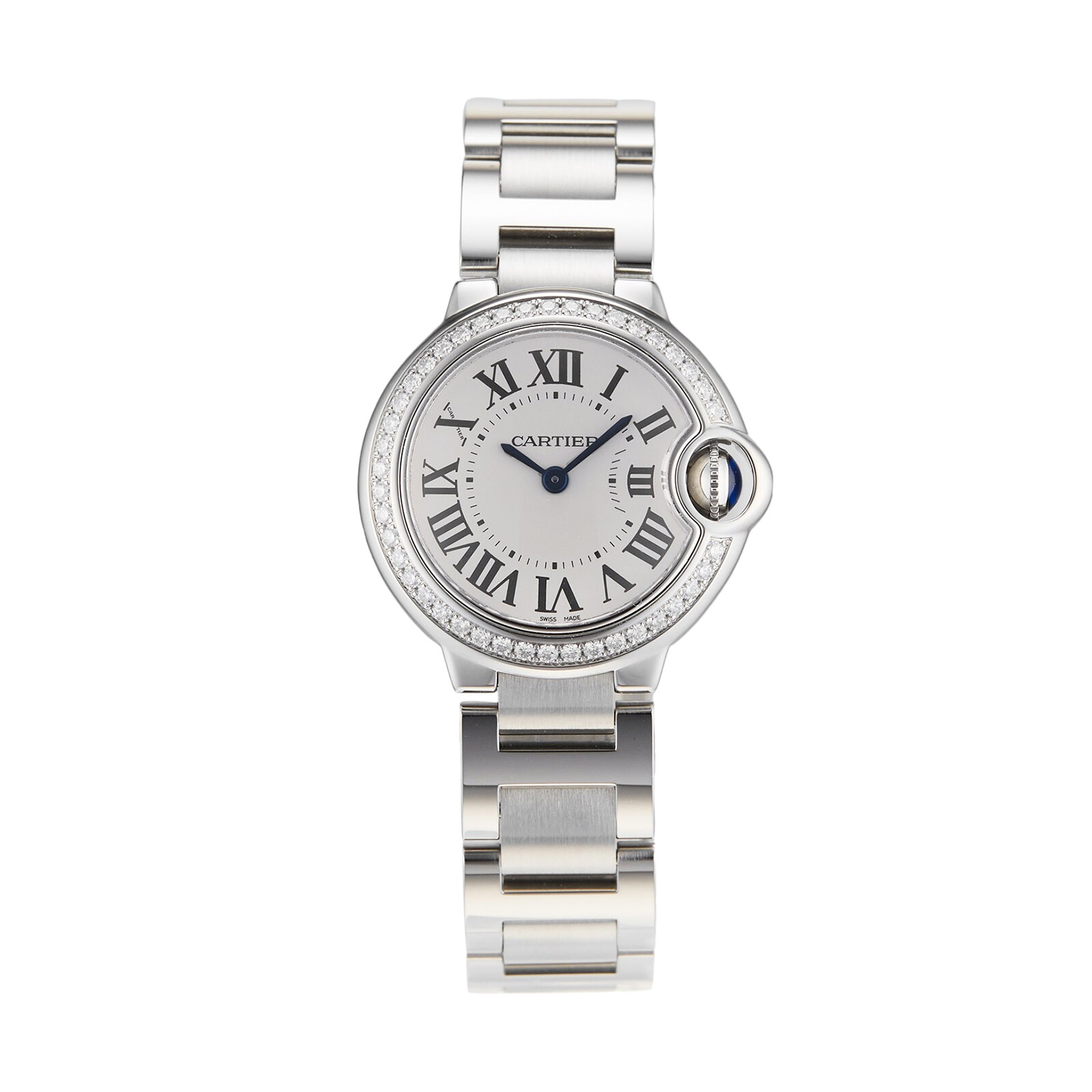 Pre-Owned Cartier Pre-Owned Cartier Ballon Bleu De Cartier Ladies Watch W4BB0015 Pre-Owned Cartier Pre-Owned Cartier Ballon Bleu De Cartier Ladies Watch W4BB0015