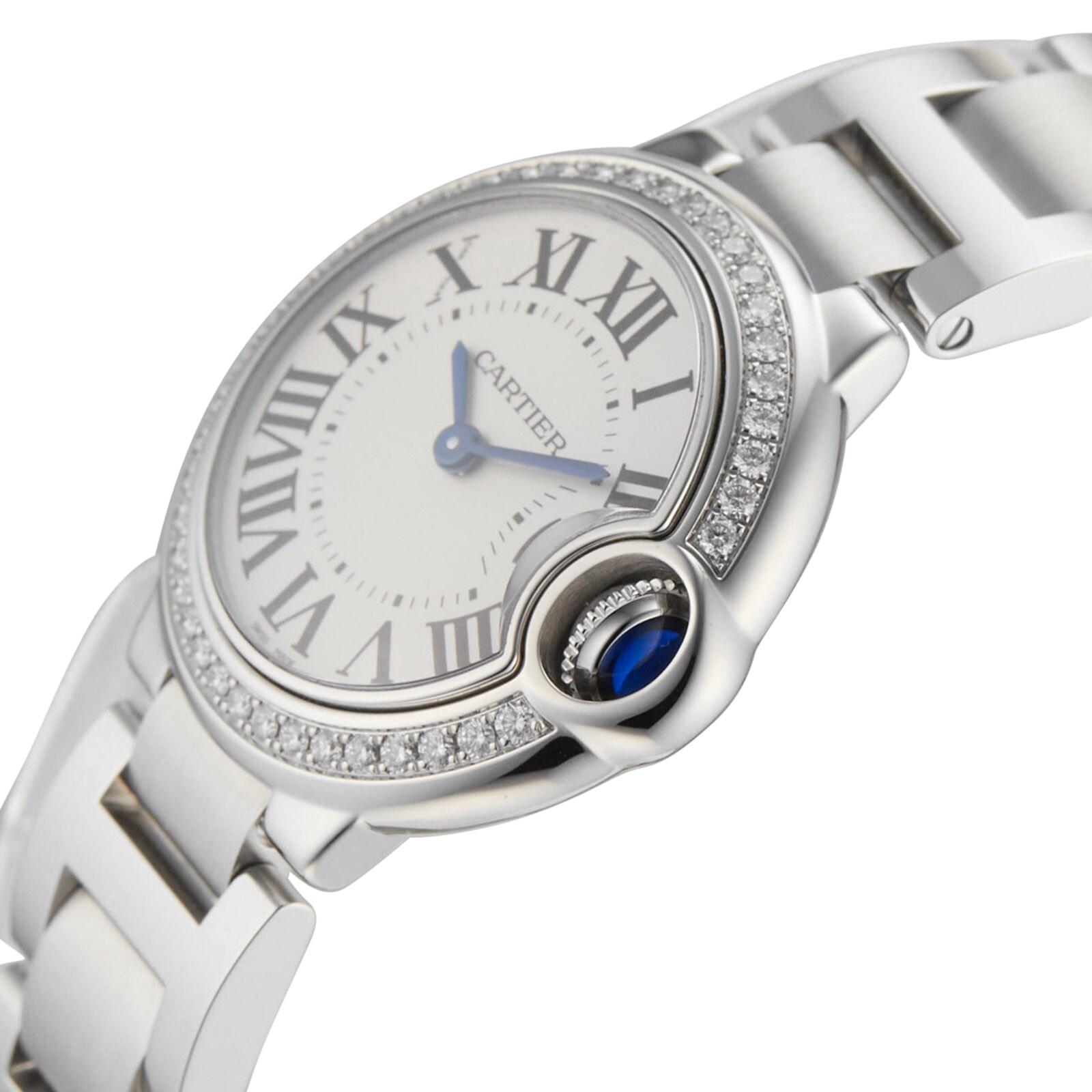 Pre-Owned Cartier Pre-Owned Cartier Ballon Bleu De Cartier Ladies Watch W4BB0015 Pre-Owned Cartier Pre-Owned Cartier Ballon Bleu De Cartier Ladies Watch W4BB0015