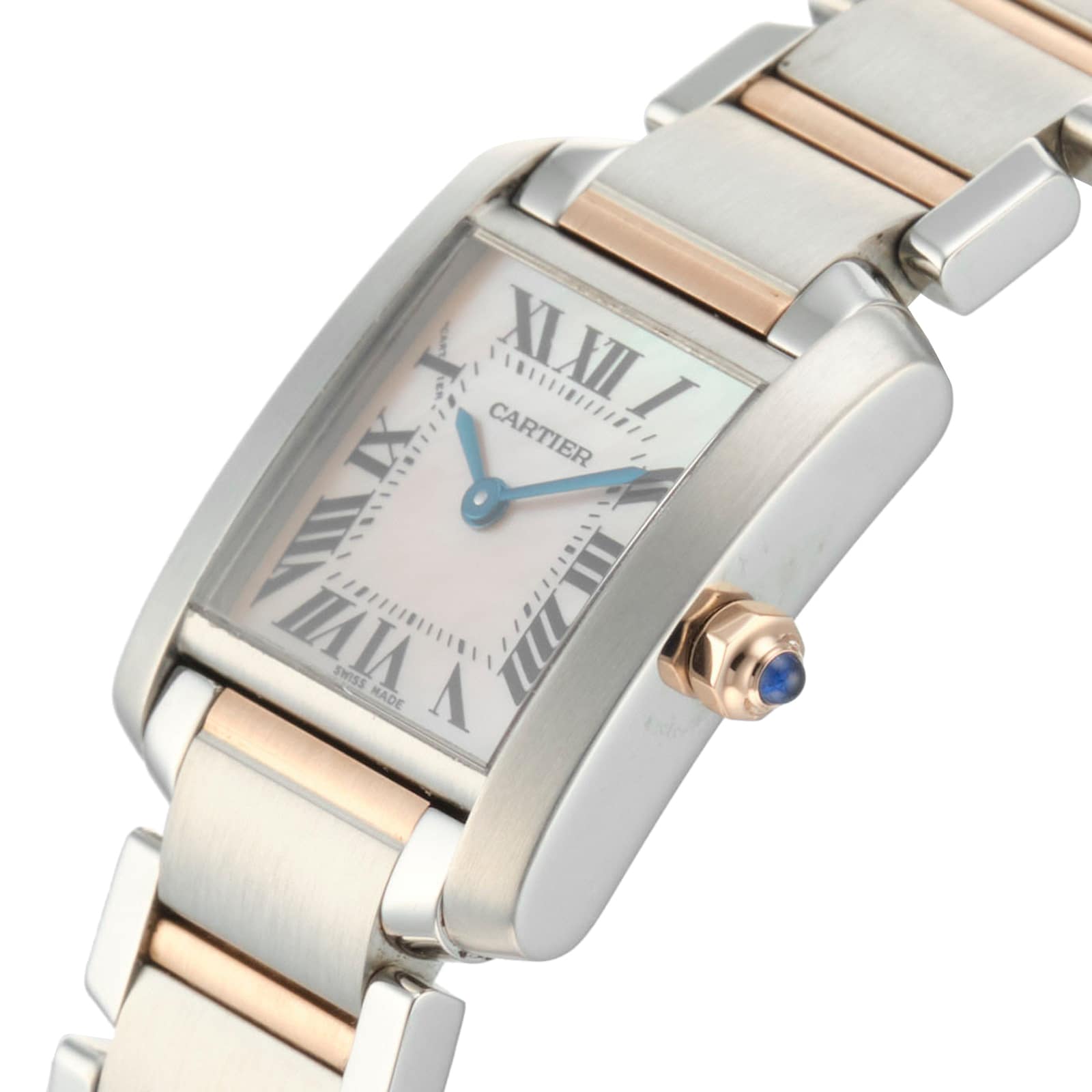 Pre-Owned Cartier Tank Francaise W51027Q4 Pre-Owned Cartier Tank Francaise W51027Q4
