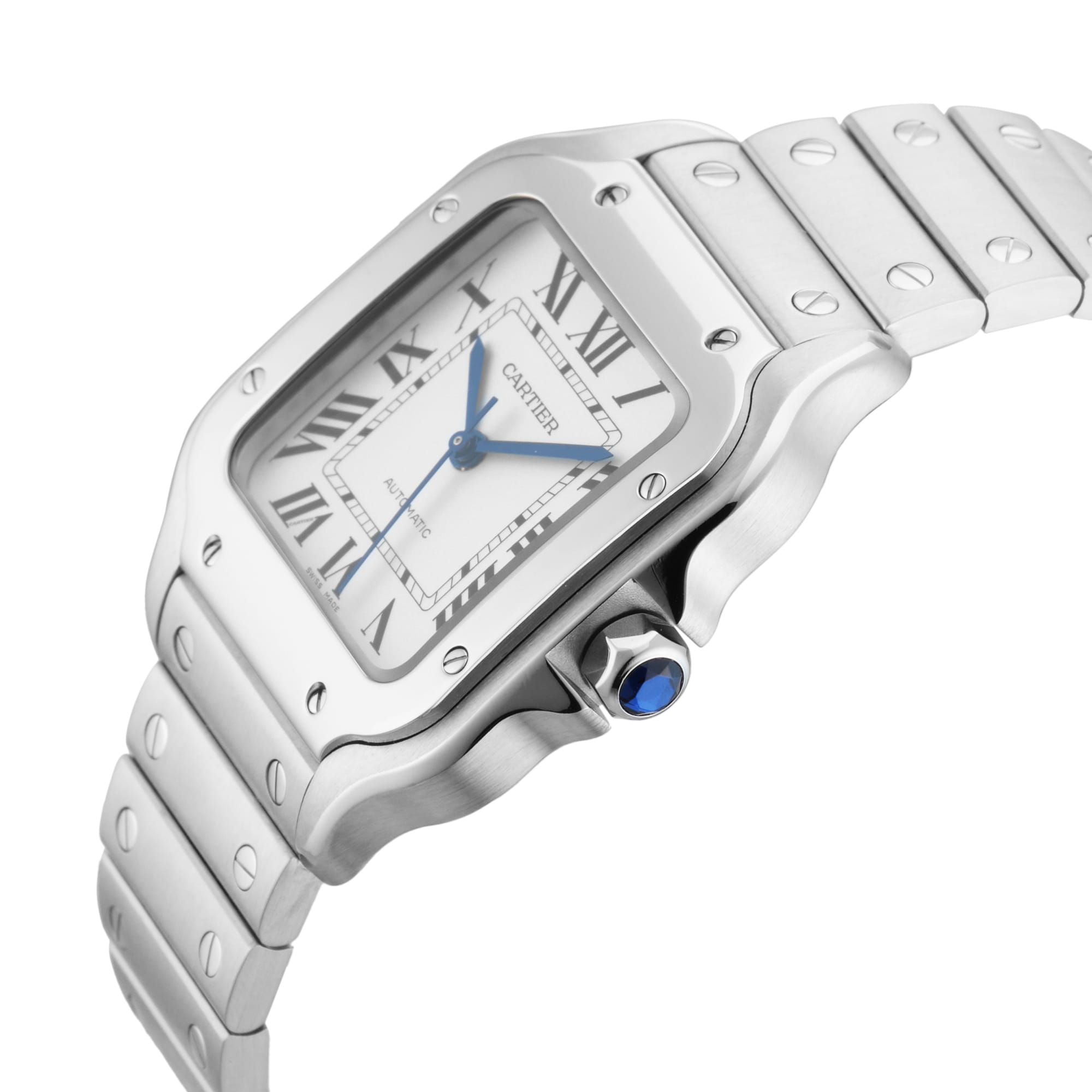 Pre-Owned Cartier Santos De 35.1mm Stainless Steel