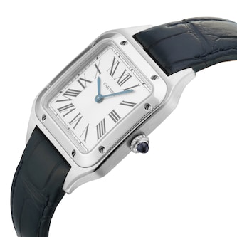Pre-Owned Cartier Santos Dumont 27.5mm Stainless Steel Pre-Owned Cartier Santos Dumont 27.5mm Stainless Steel