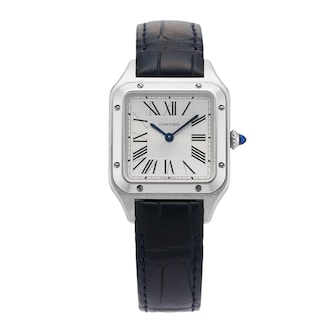 Pre-Owned Cartier Santos Dumont 27.5mm Stainless Steel Pre-Owned Cartier Santos Dumont 27.5mm Stainless Steel