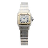 Pre-Owned Cartier Santos De Galbee 26.2MM Stainless Steel  W20012C4