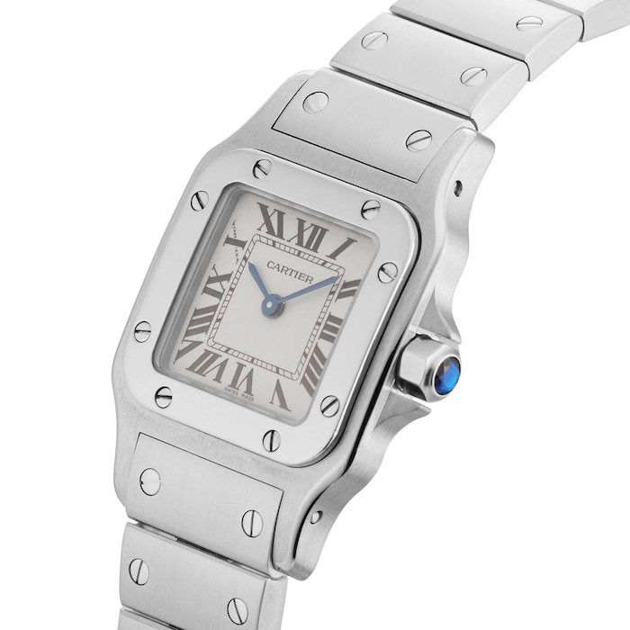Pre-Owned Cartier Santos Galbee 24mm Stainless Steel