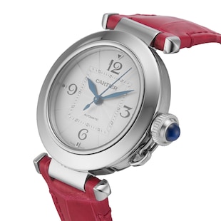 Pre-Owned Cartier Pasha De 35MM Stainless Steel WSPA0012