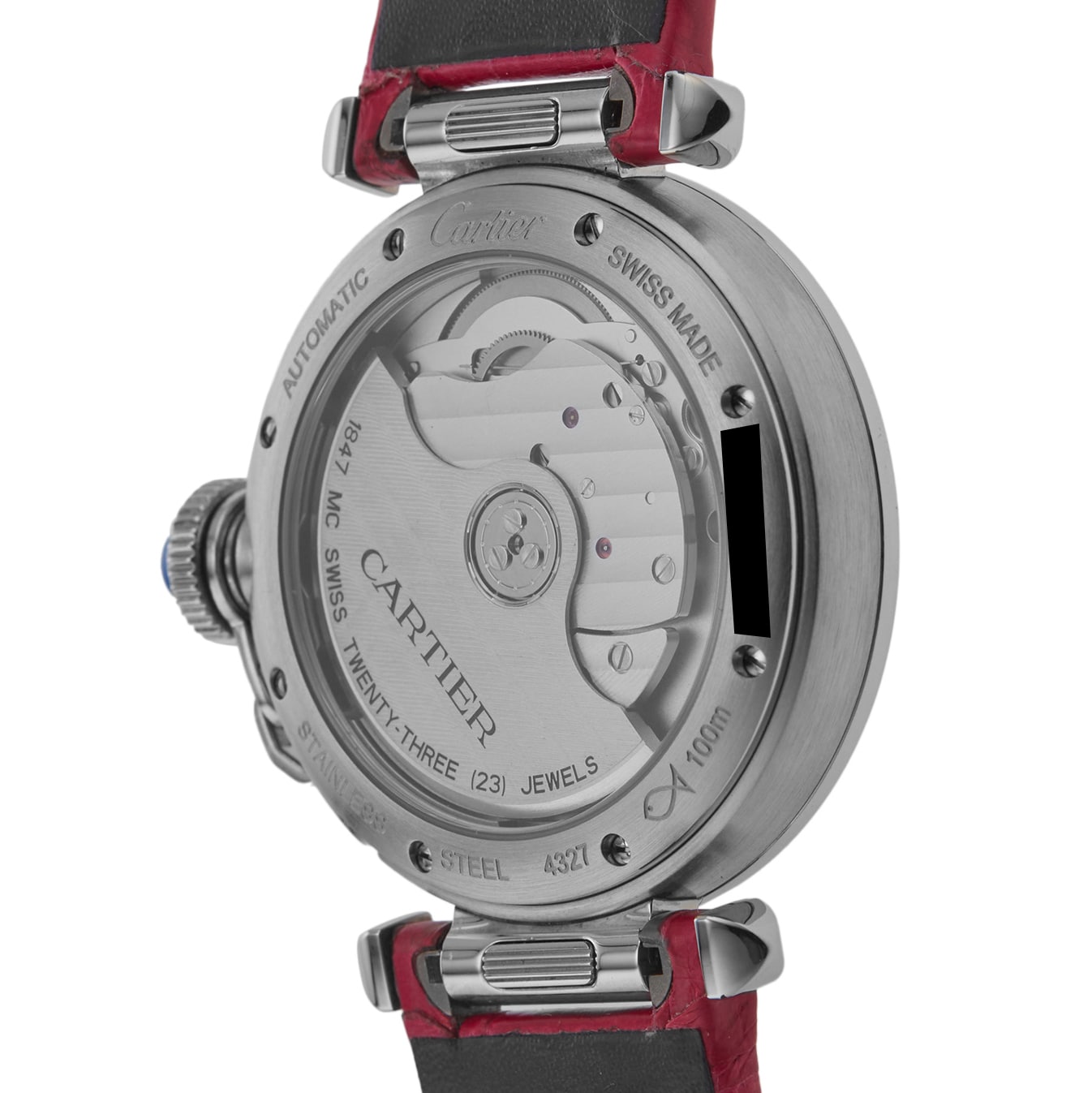 Pre-Owned Cartier Pasha De 35MM Stainless Steel WSPA0012
