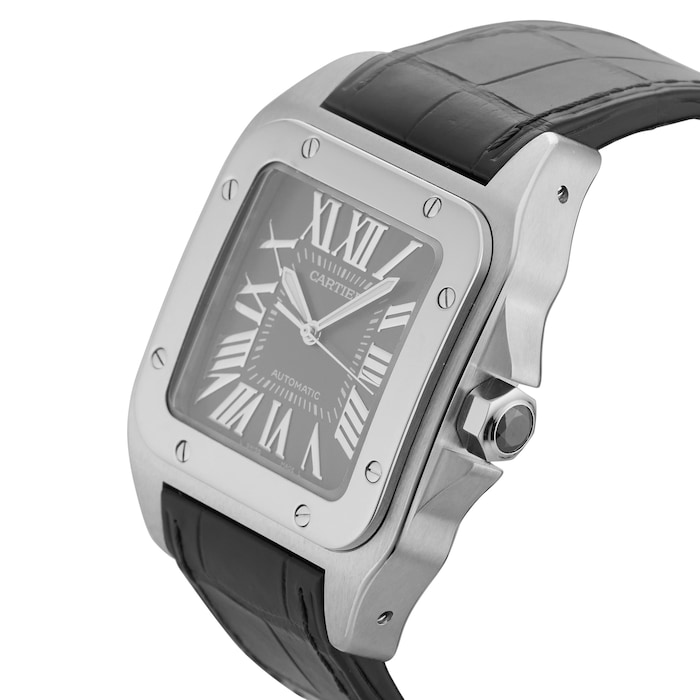 Pre-Owned Cartier Santos 100XL Kings Road Limited Edition 44m Stainless Steel