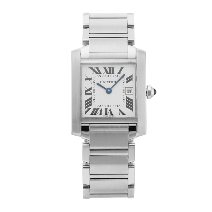 Pre-Owned Cartier Tank Francaise 25mm Stainless Steel W51011Q3
