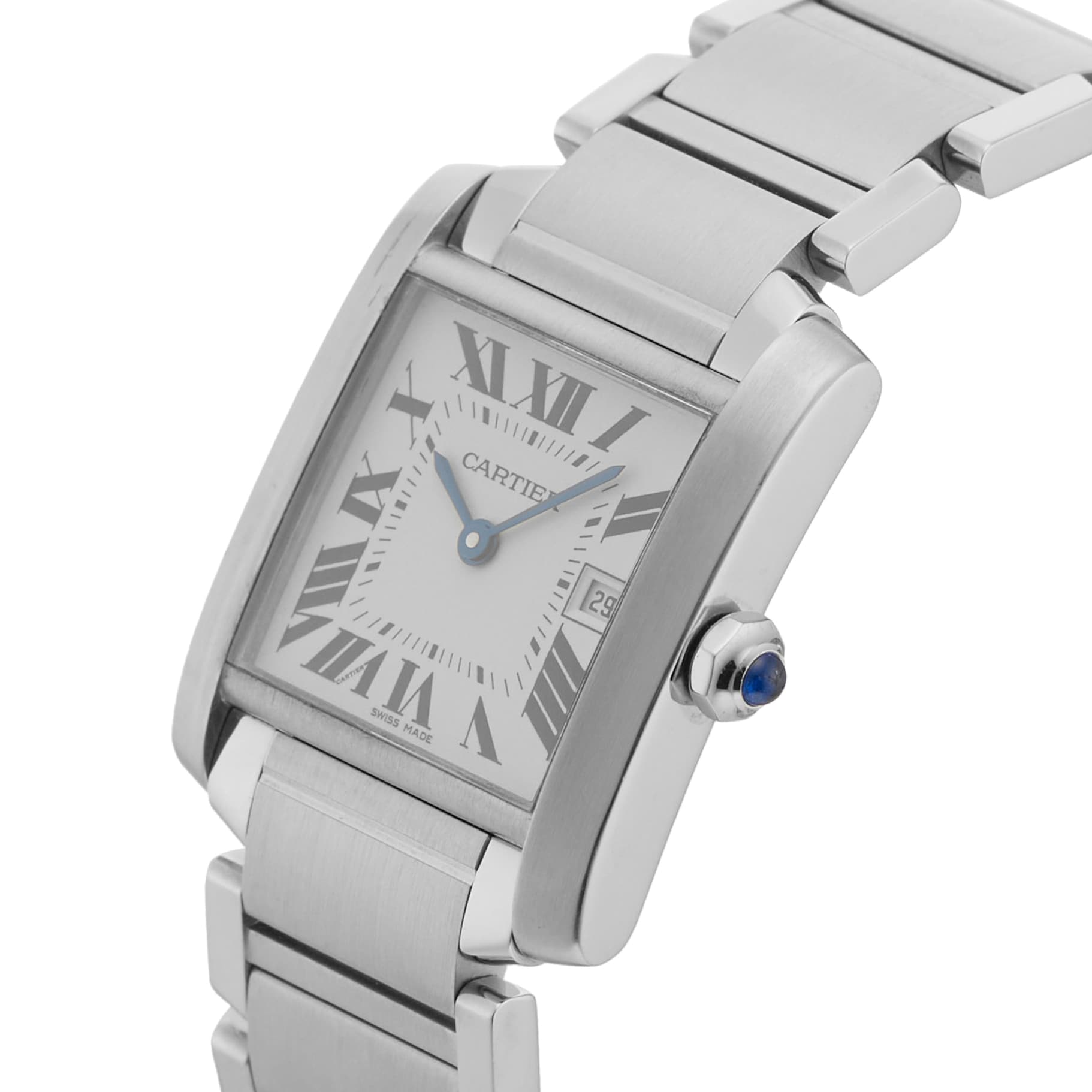 Pre-Owned Cartier Tank Francaise 25mm Stainless Steel W51011Q3
