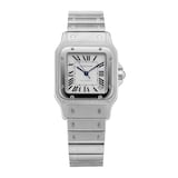 Pre-Owned Cartier Santos de 32mm Stainless Steel