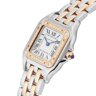 Pre-Owned Cartier Panthere 22mm Stainless Steel and Rose Gold