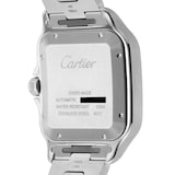 Pre-Owned Cartier Santos 39.8mm Stainless Steel and Yellow Gold