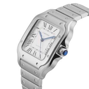 Pre-Owned Cartier Santos De 35.1mm Stainless Steel